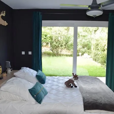 Vila Luxe Bord De Avec Piscine Et Grand Jardin