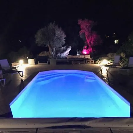Luxe Bord De Avec Piscine Et Grand Jardin コルバーラ